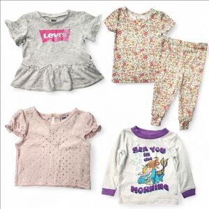 Baby Girl Clothing Bundle 12M | Levi’s, Nicole Miller, Little Lass